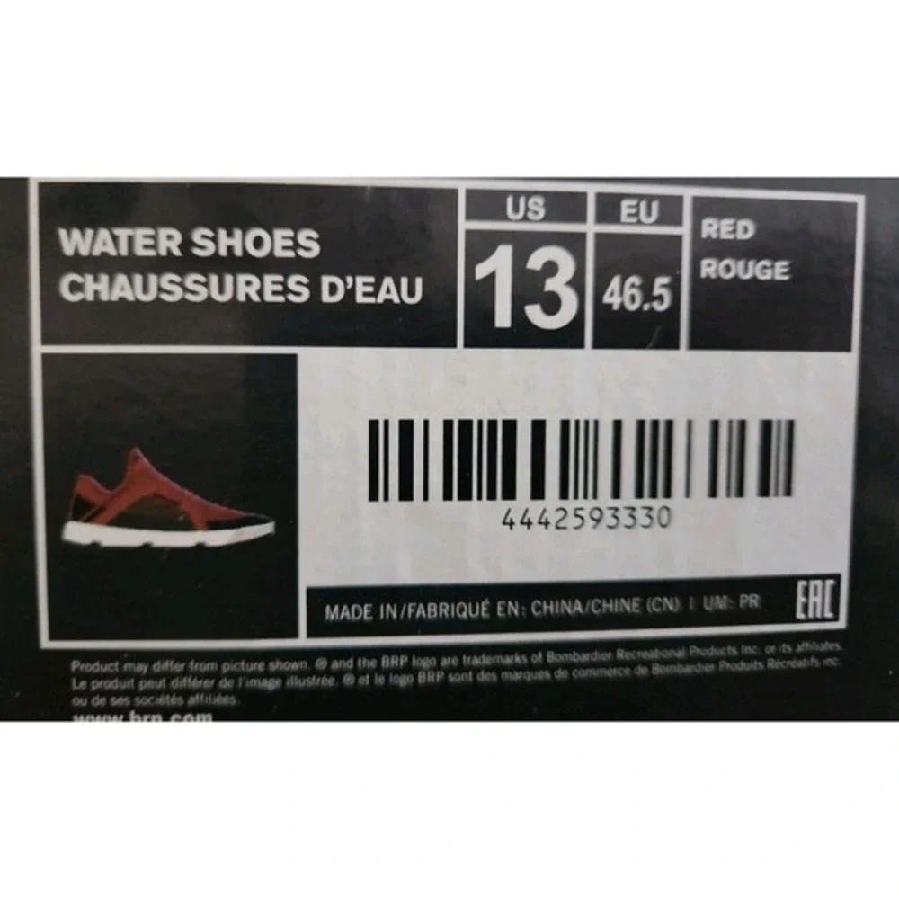 Sea‎ Doo PWC Jet Ski Riding Water Shoes Mens Womens Unisex Size 13 New